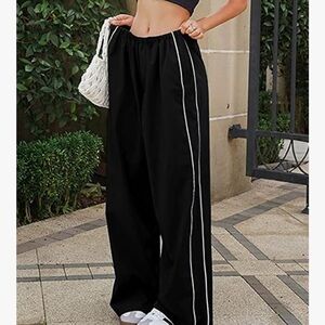 Black Parachute Pants